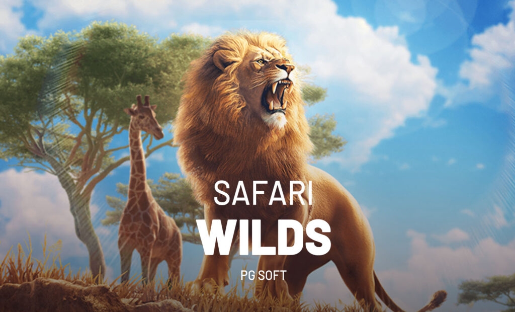 Safari Wilds, caça-níqueis, savana africana, PG Slots, prêmios